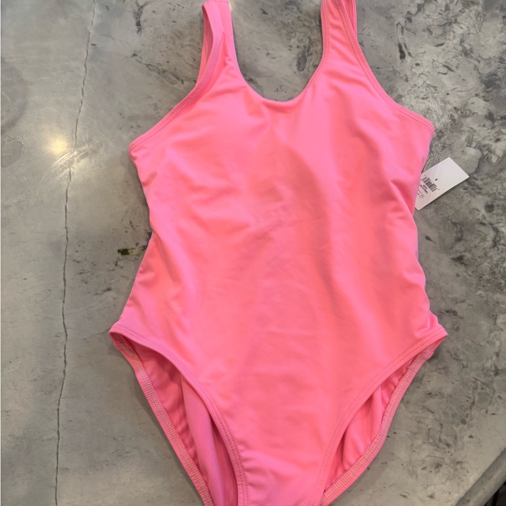 NWT GAP sz 8 girls Pink Swim One Piece